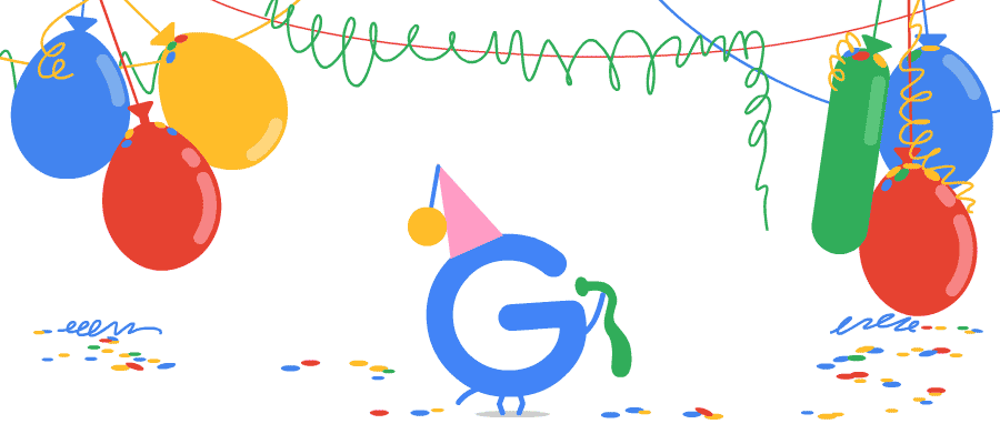 Google's 18th birthday