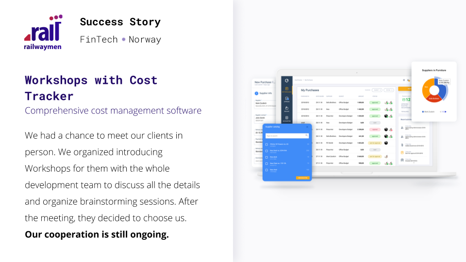 Why do you need a Discovery Phase? Success Story - Cost Tracker